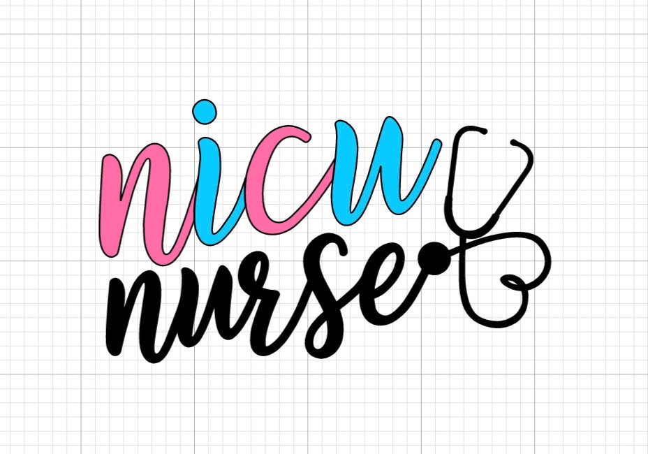 Nicu Nurse Decal