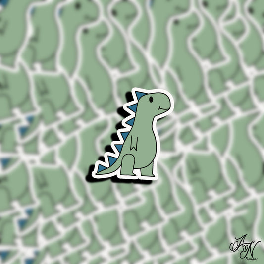 Gerald the Dinosaur Vinyl Sticker