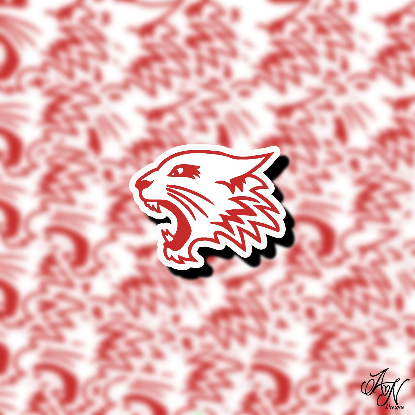 Wildcat Head - High School Musical Inspired Vinyl Sticker