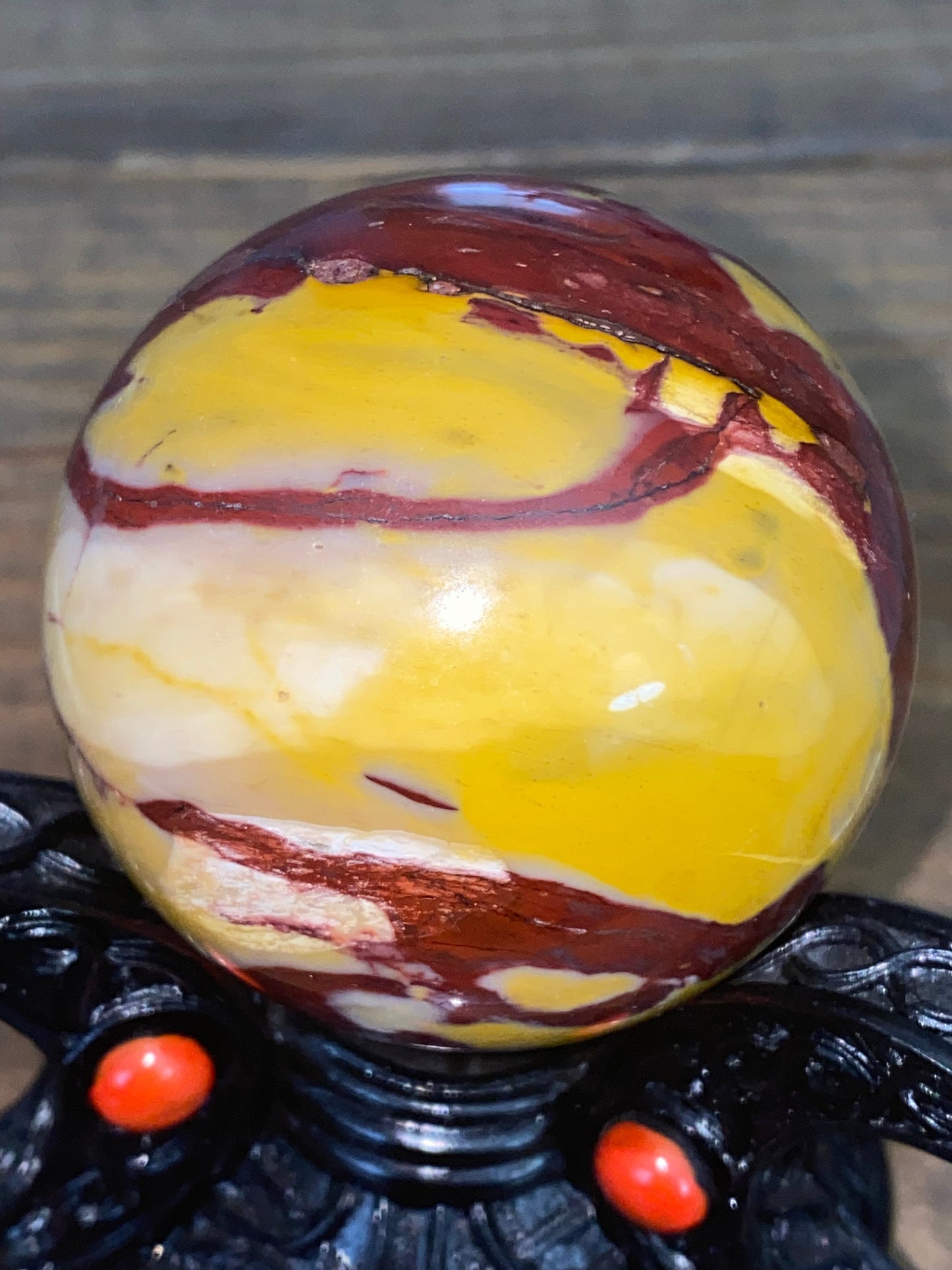 65mm Genuine Mookaite Sphere