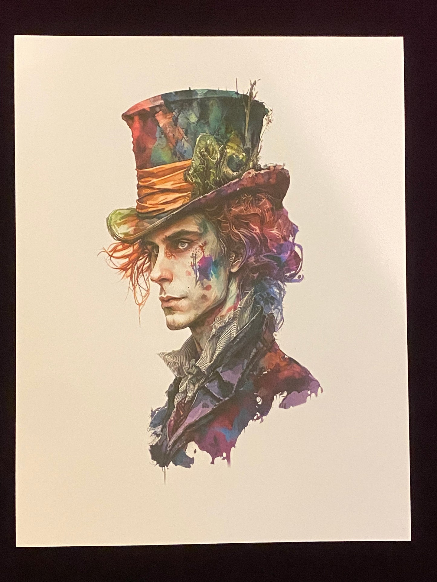 Alice in Wonderland Watercolor Unframed Prints