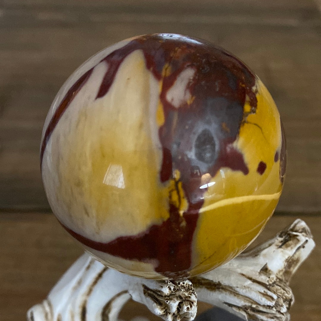 60mm Genuine Mookaite Sphere